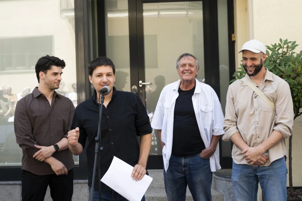 Denis Vučko, Vid Libnik, Matjaž Počivavšek, Denis Dražetić | Foto: Erik Nik Neubauer
